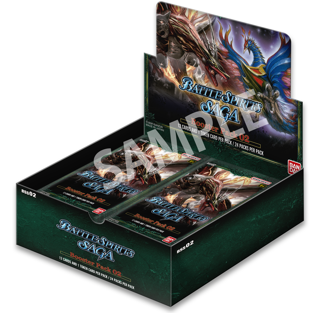 BATTLE SPIRITS SAGA SET 02 BOOSTER (12/24/12)(810059781504)(810059781504)