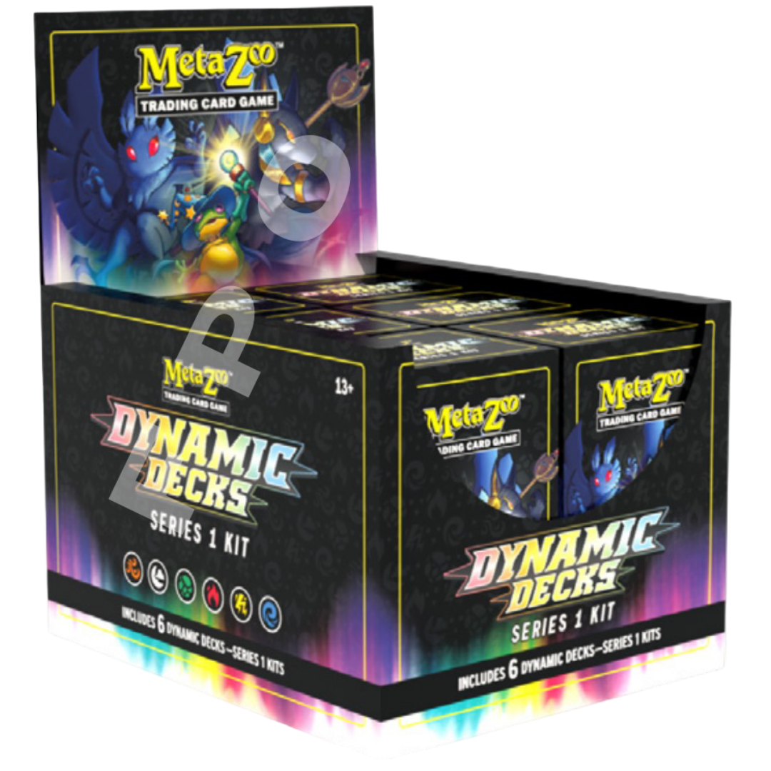 METAZOO TCG DYNAMIC DECKS SERIES 1 KIT DISPLAY 6CT | 123000246415