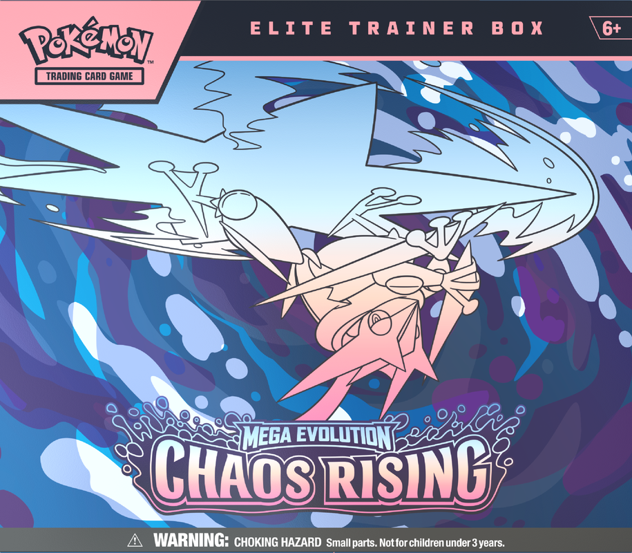 POKEMON ME04 CHAOS RISING ELITE TRAINER | 196214154117