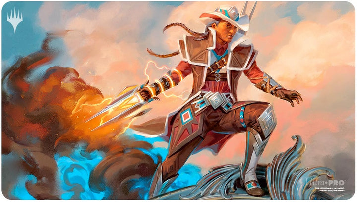 UP PLAYMAT MTG OUTLAWS OF THUNDER JUNCTION ART 5 | 074427383909