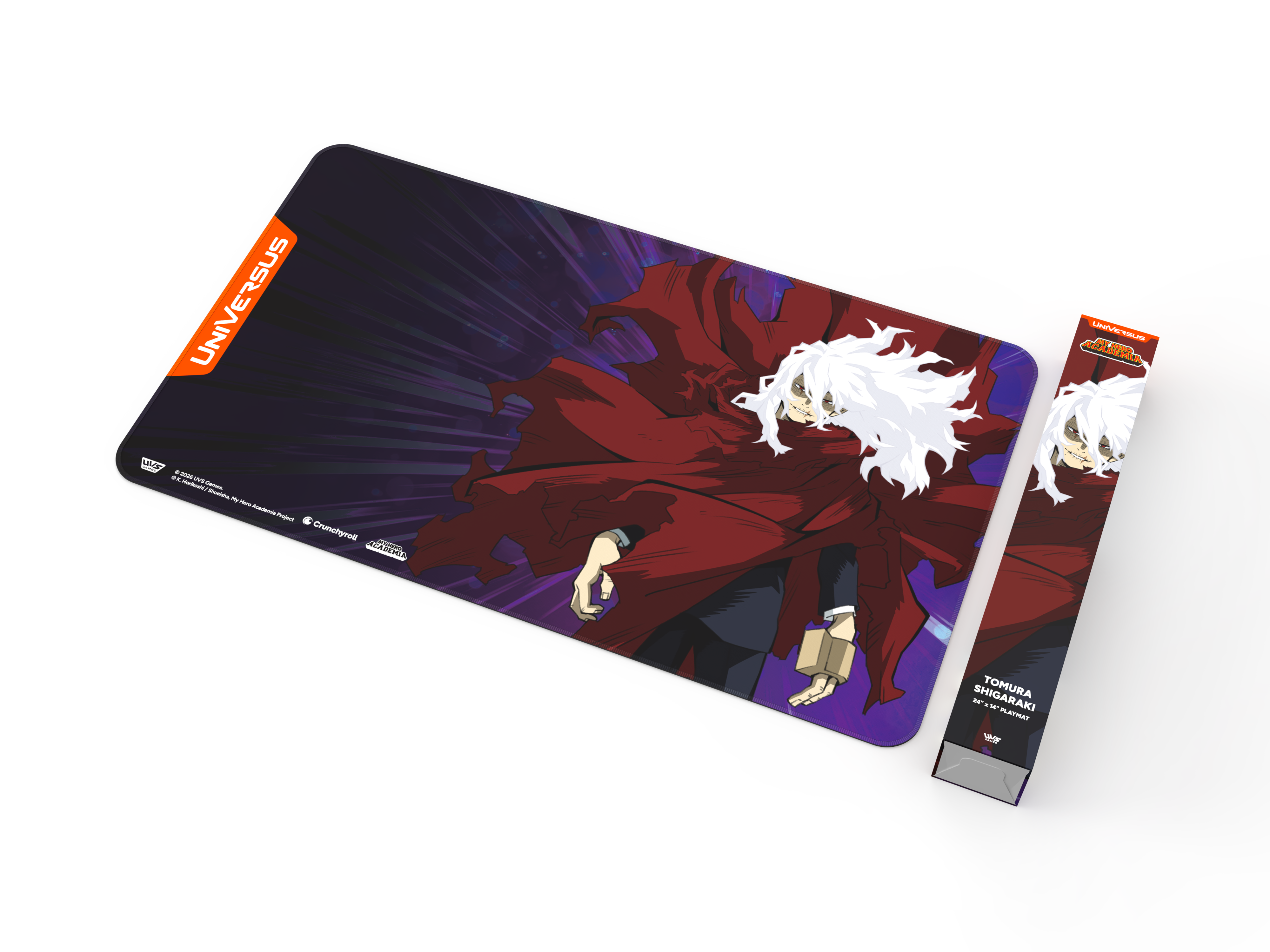 MY HERO ACADEMIA CCG FINAL BATTLE PLAYMAT TOMURA SHIGARAKI | 810155275440