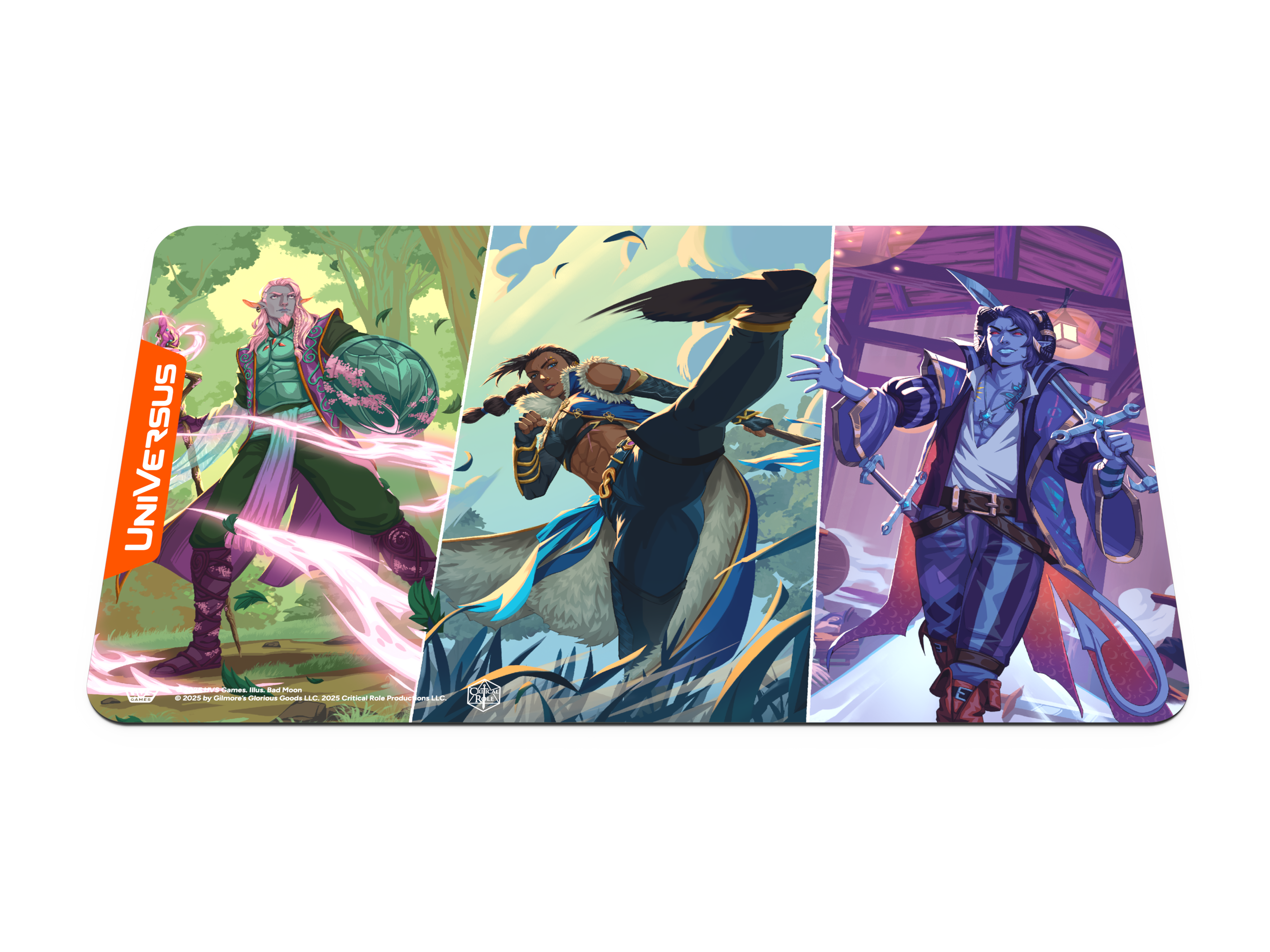 CRITICAL ROLE HEROES OF EXANDRIA PLAYMAT CADUCEUS, BEAUREGARD, MOLLYMAUK (6) | 810155272173