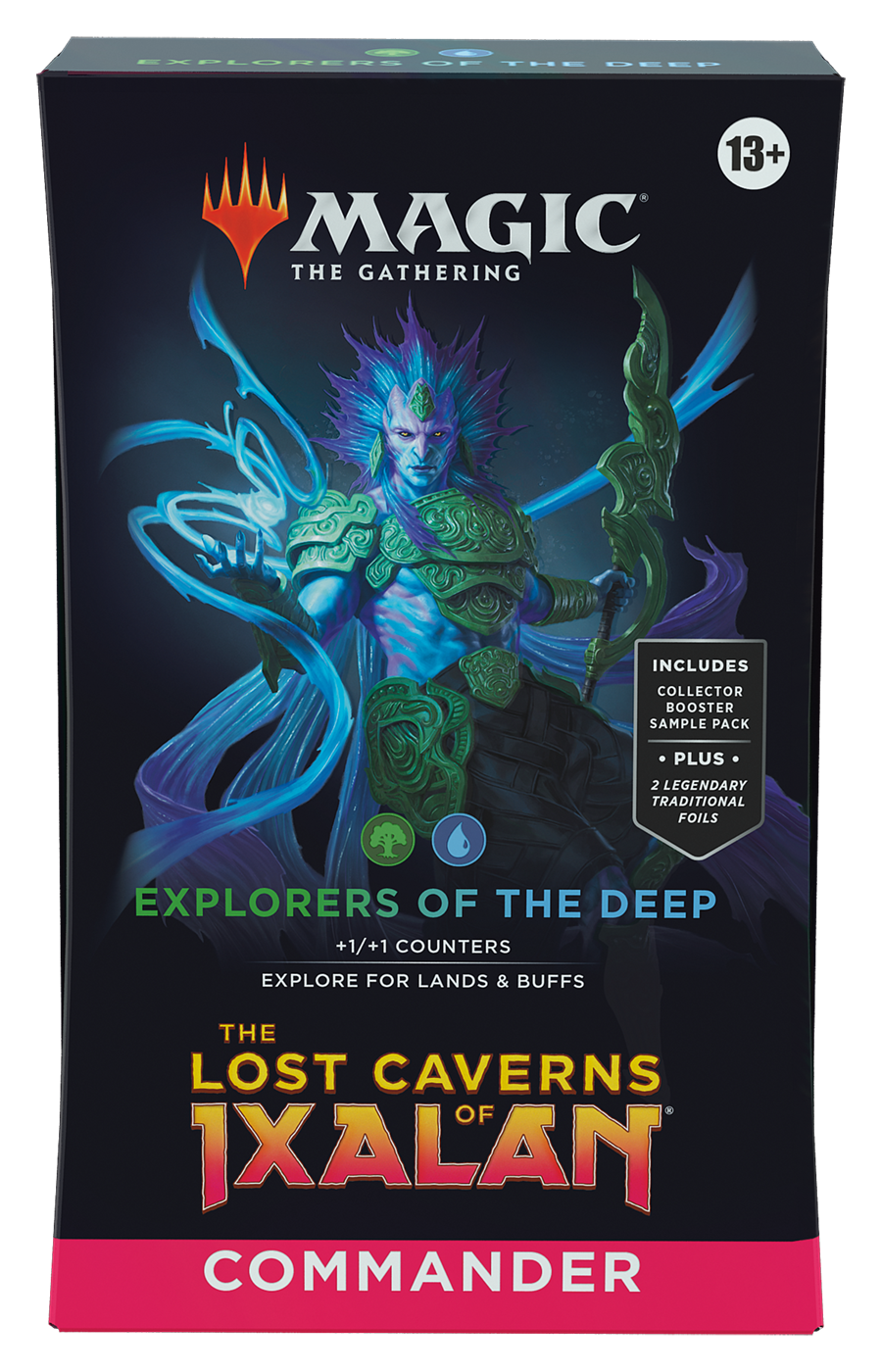 MTG: Lost Caverns of Ixalan Commander Deck Display (4 Decks) | 195166230252