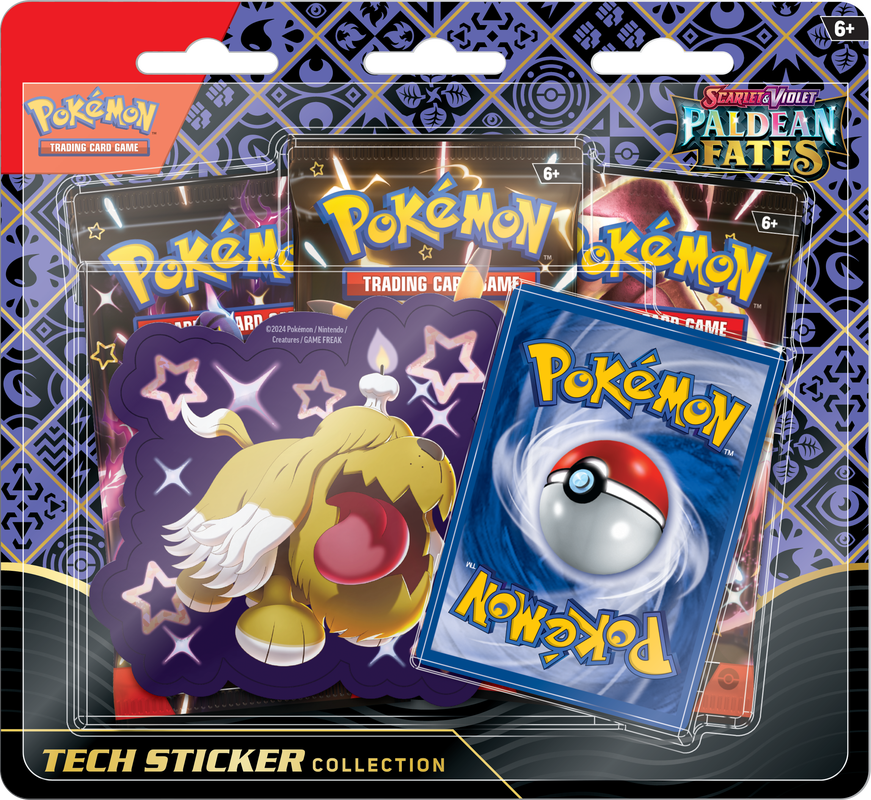 POKEMON SV4.5 PALDEAN FATES TECH STICKER COLL | 820650856136