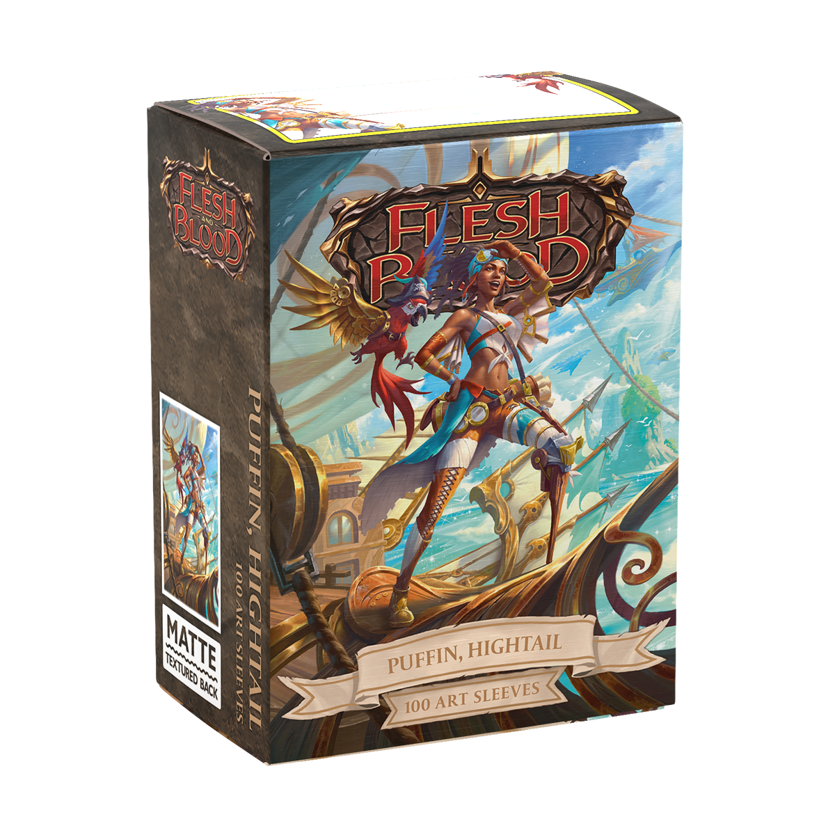 DRAGON SHIELD SLEEVES MATTE FAB PUFFIN HIGHTAIL 100CT | 5706569161491