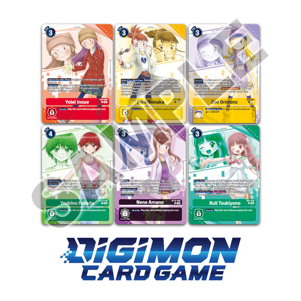 DIGIMON CG PREMIUM HEROINES SET | 4570118259301