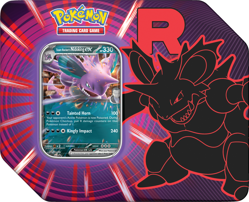POKEMON TEAM ROCKET TIN | 196214119628