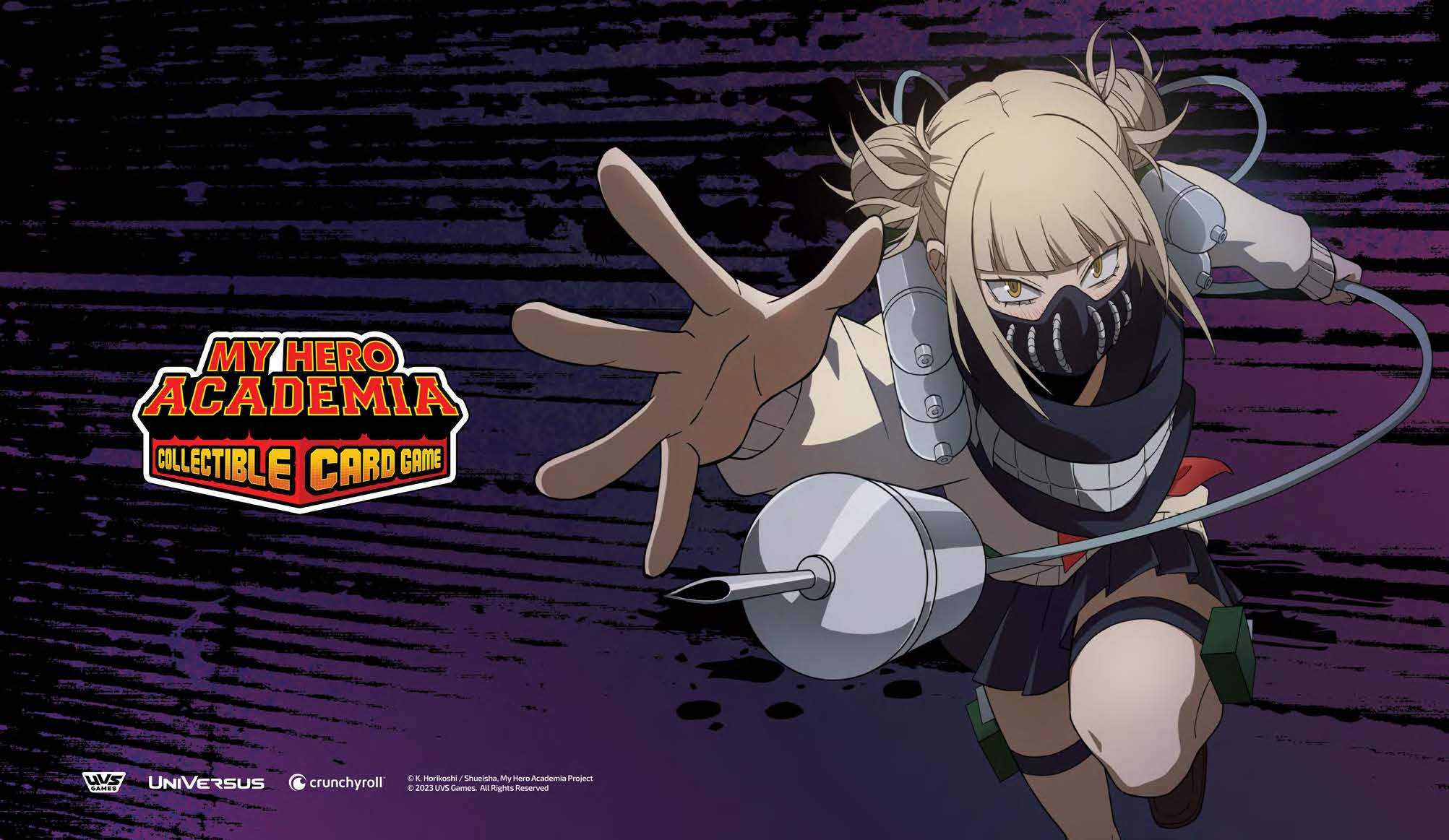UniVersus CCG: Set 6- My Hero Academia Jet Burn- Toga Playmat | 850034738512