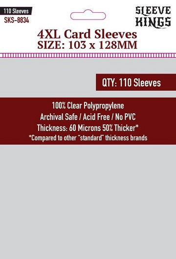 SK '4XL' SLEEVES 103MM X 128MM 110CT | 080149927611