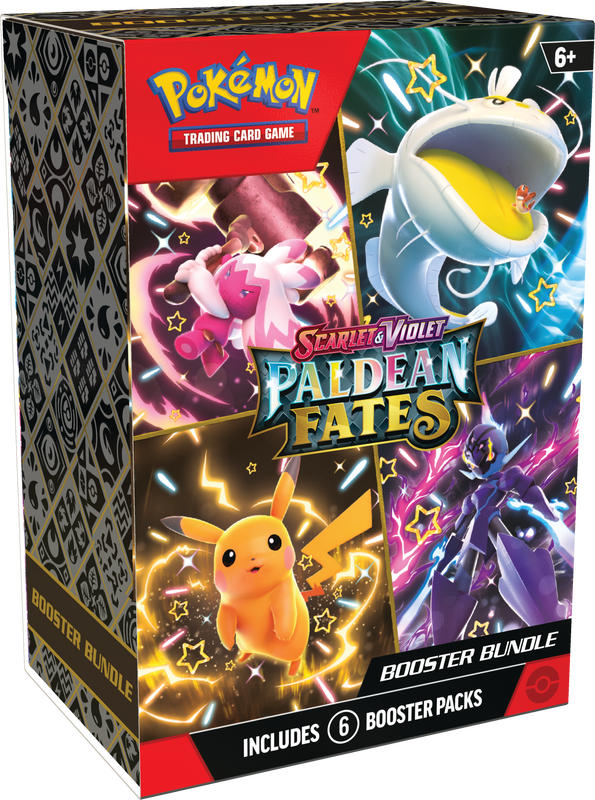 Pokemon TCG: Scarlet & Violet 4.5 Paldean Fates- Booster Bundle | 820650856174