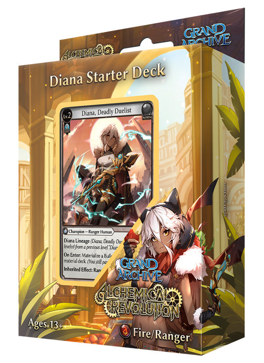 Grand Archive TCG: Alchemical Revolution- Starter Deck Display | 655471701583