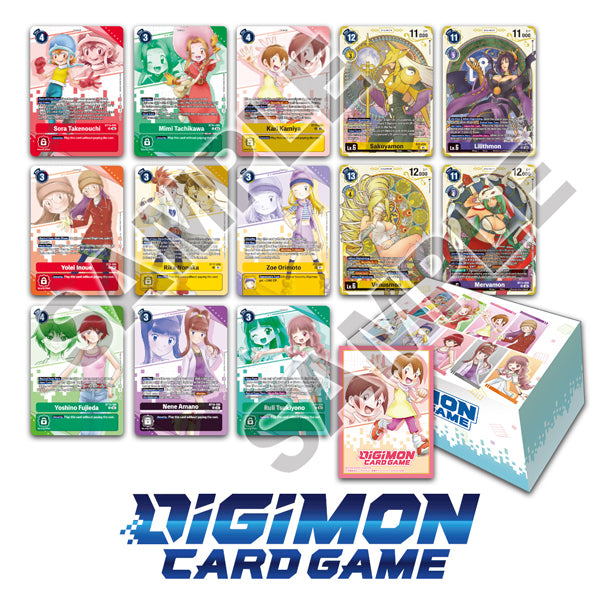 DIGIMON CG PREMIUM HEROINES SET | 4570118259301