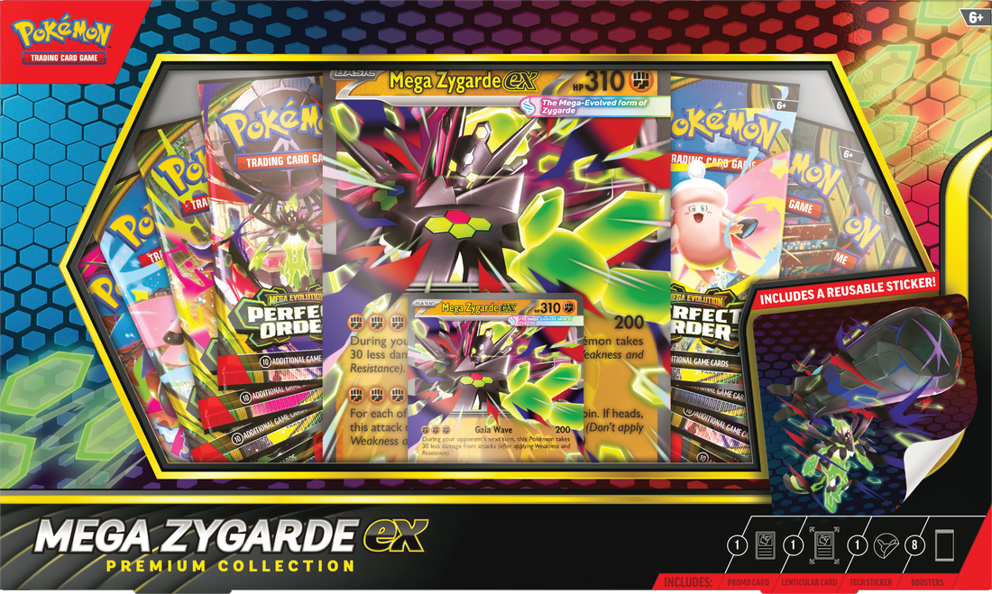 POKEMON MEGA ZYGARDE EX PREMIUM COLLECTION | 196214153349