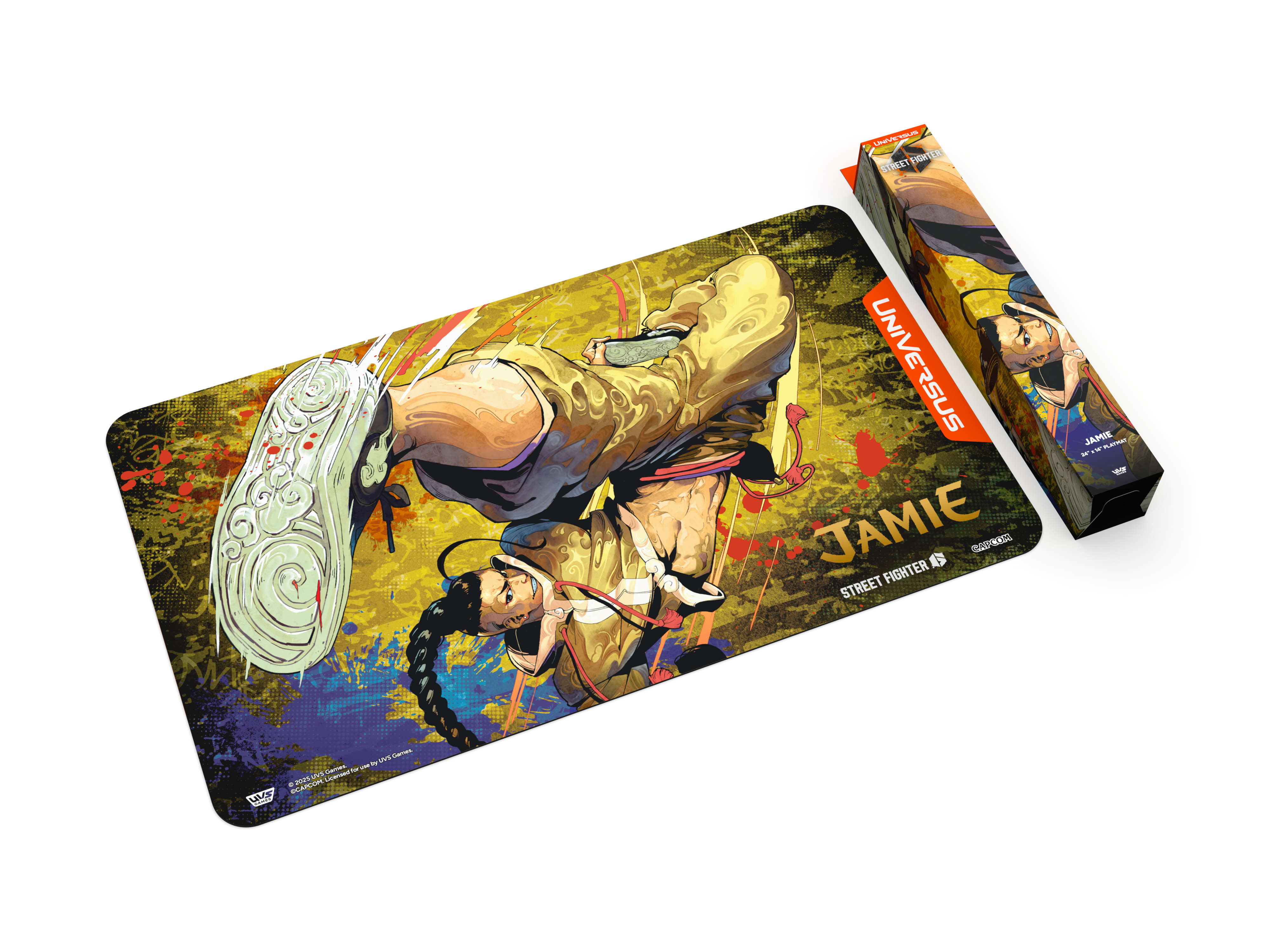 UniVersus CCG: Street Fighter 6 Challenger Series- Jamie Playmat | 810155272326