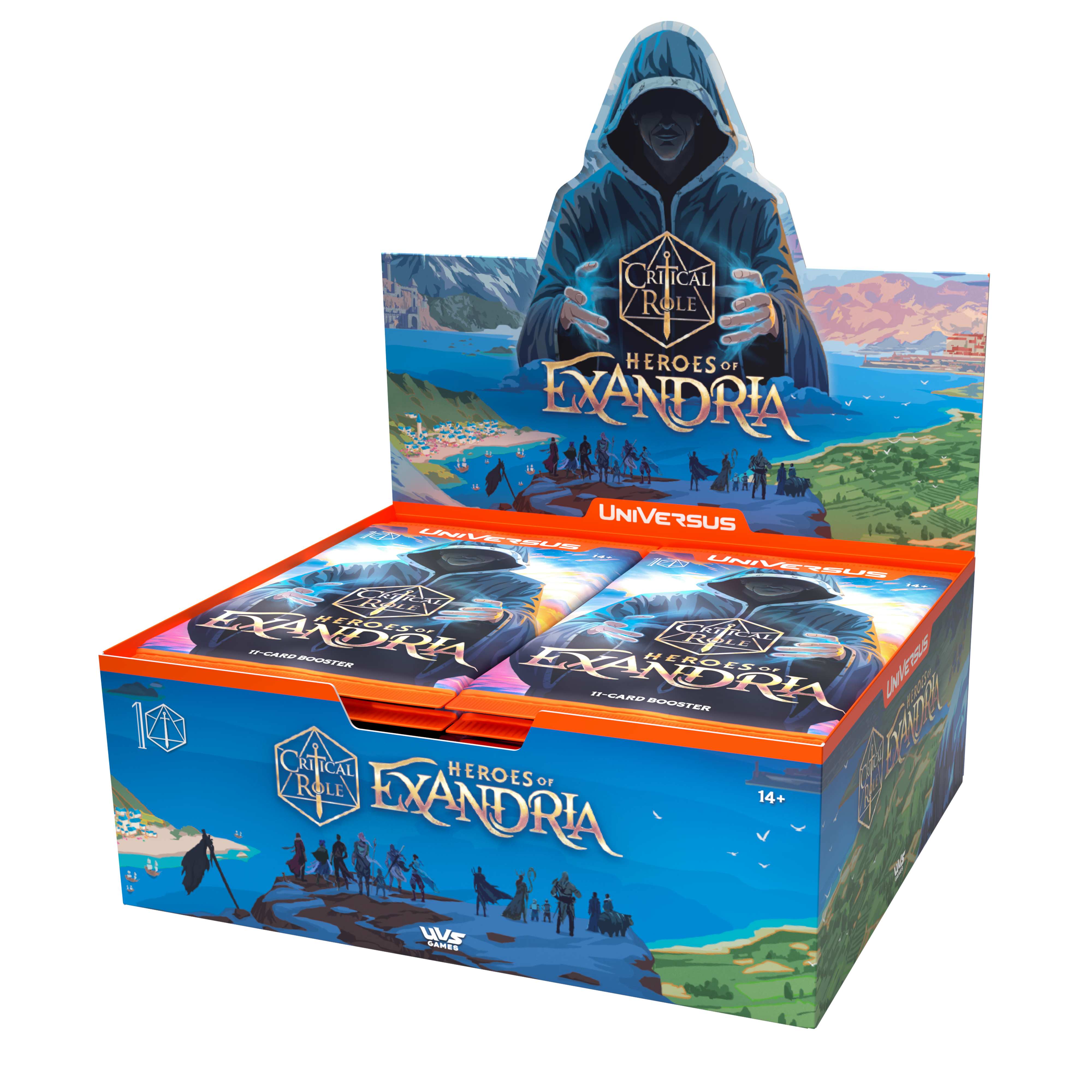 UniVersus CCG: Critical Role Heroes of Exandria- Booster Display | 810155271732