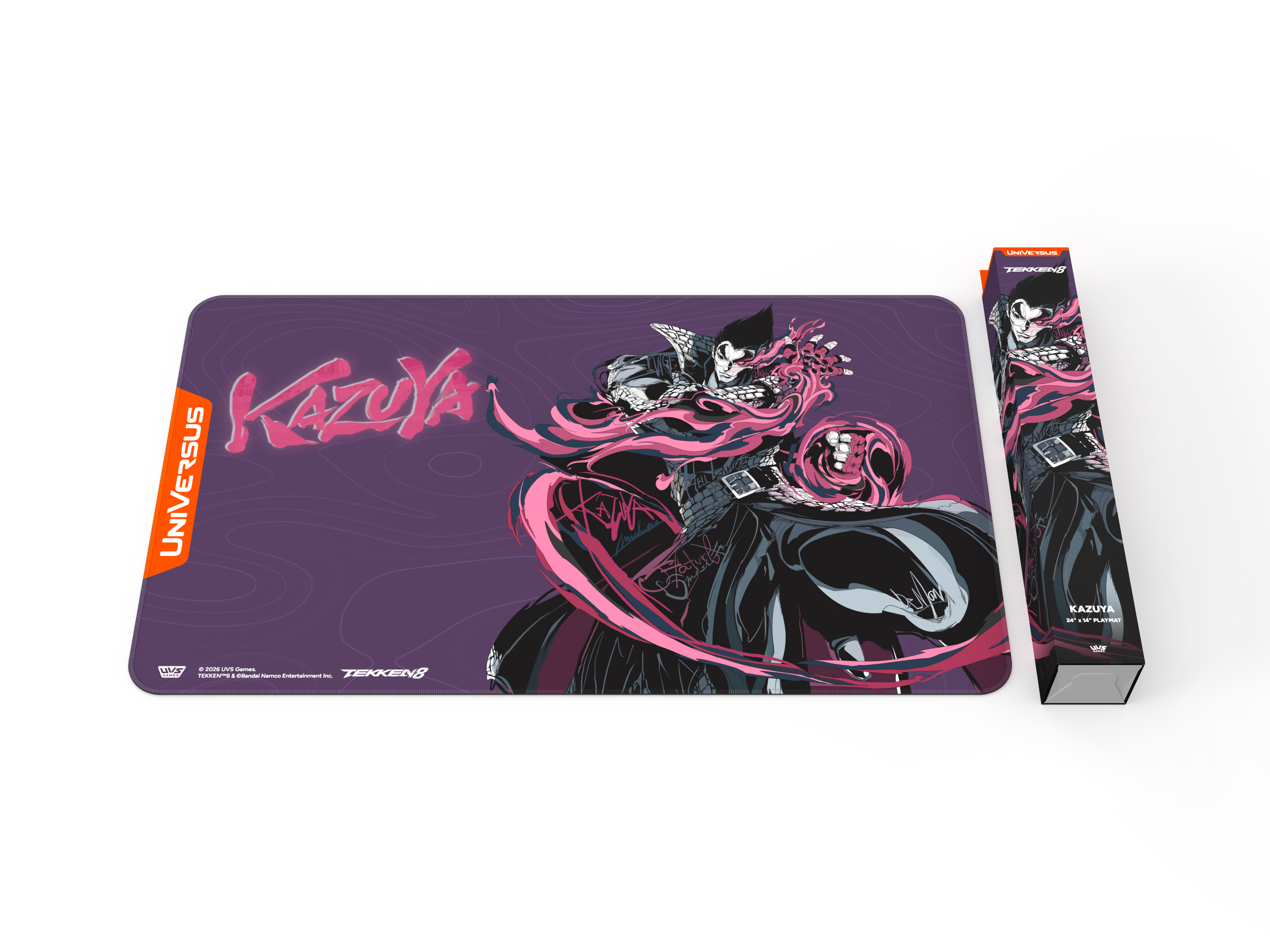 TEKKEN 8 PLAYMAT KAZUYA MISHIMA | 810155275495