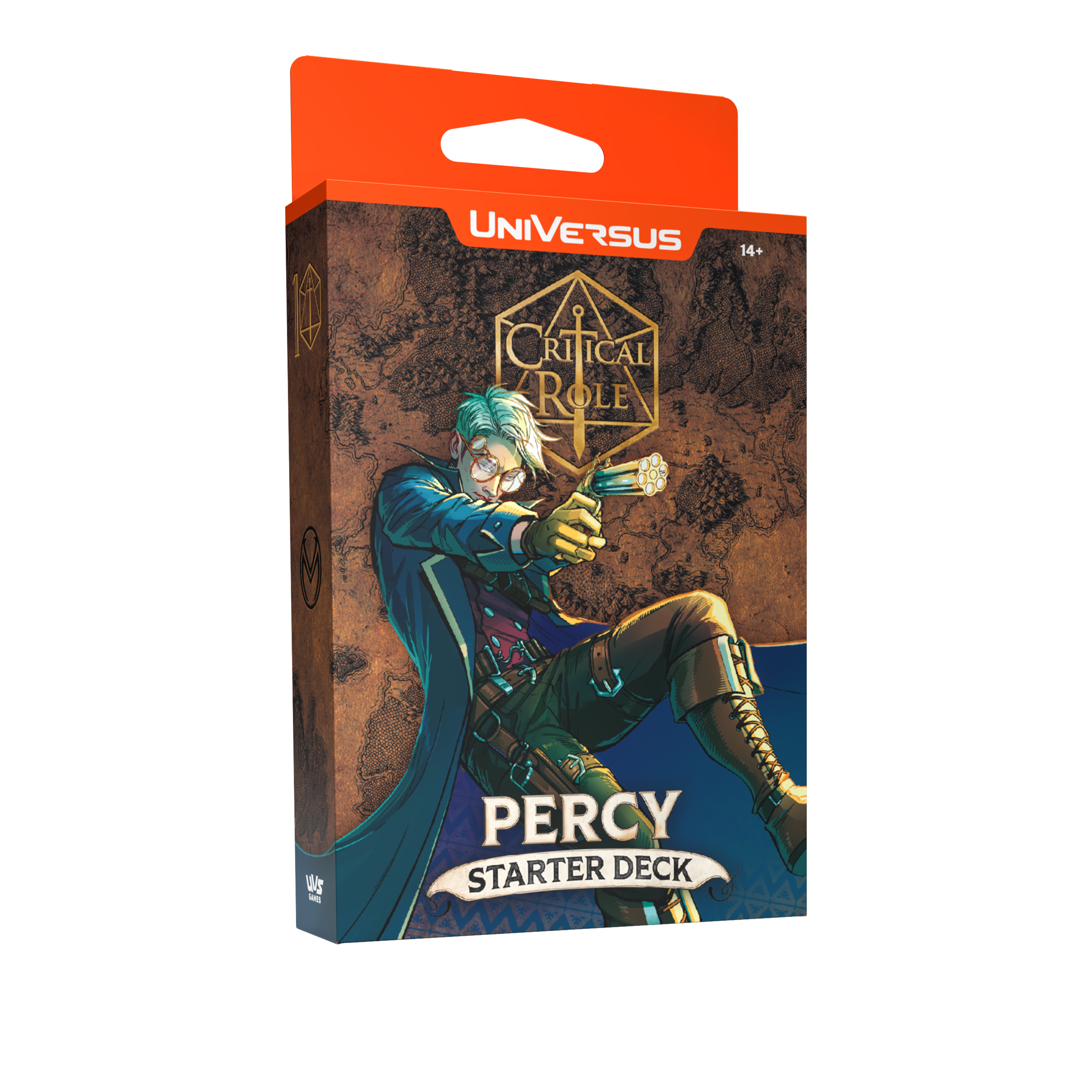 UniVersus CCG: Critical Role Heroes of Exandria- Starter Deck Display- Beau & Percy (8 Decks) | 810155271862