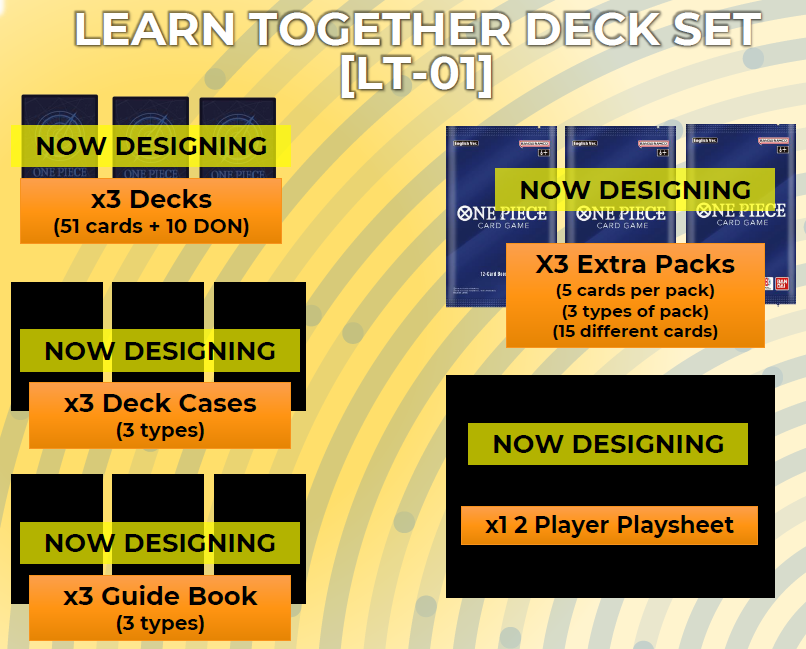 ONE PIECE CG LP-01 LET'S PLAY DECK SET(810158835658)(810158835658)