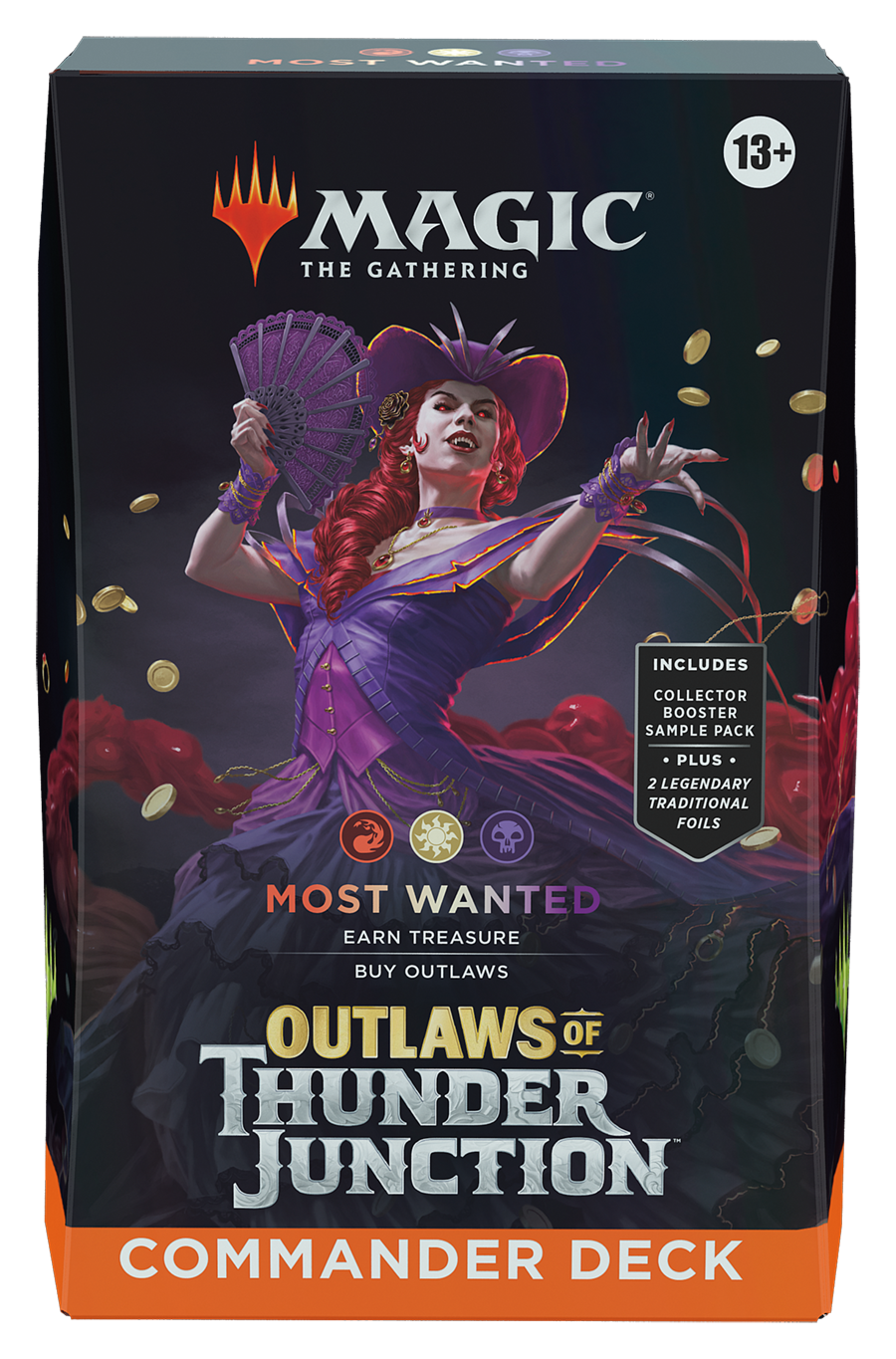 MTG: Outlaws of Thunder Junction Commander Deck Display | 195166252490