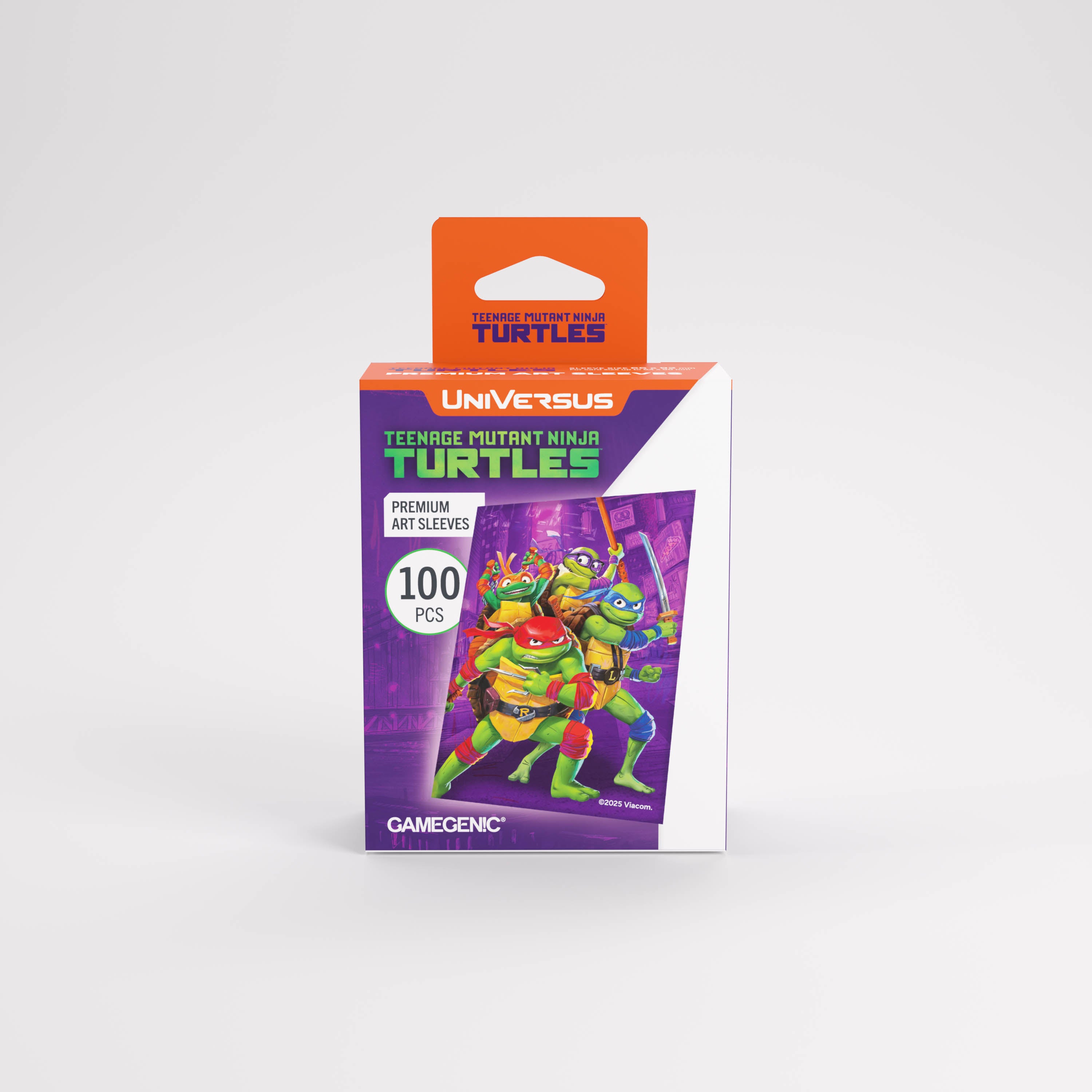 TEENAGE MUTANT NINJA TURTLES GAMEGENIC PREMIUM ART SLEEVES 10CT DISPLAY | 810155272906