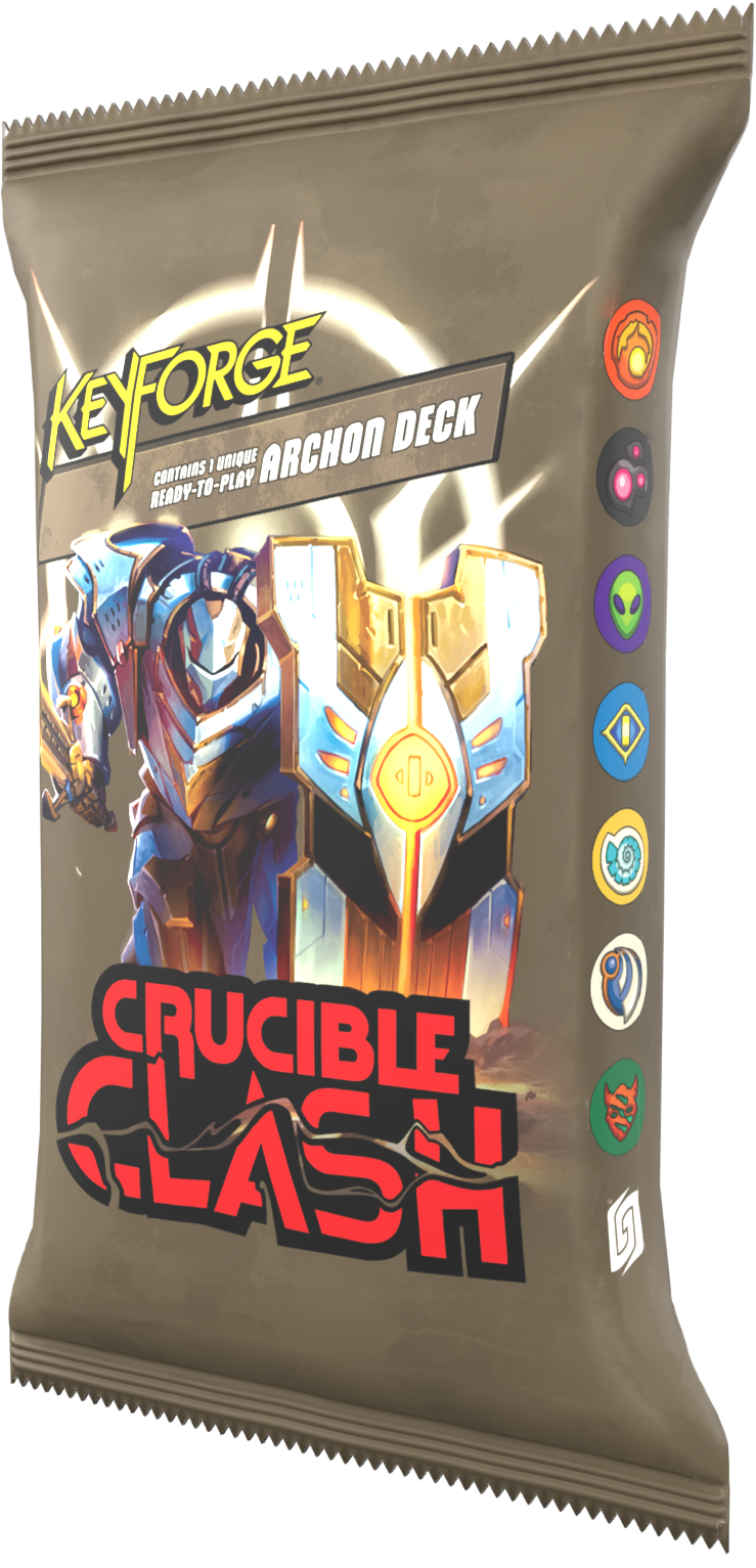 KEYFORGE CRUCIBLE CLASH ARCHON DECK 12CT DISPLAY | 810165820517