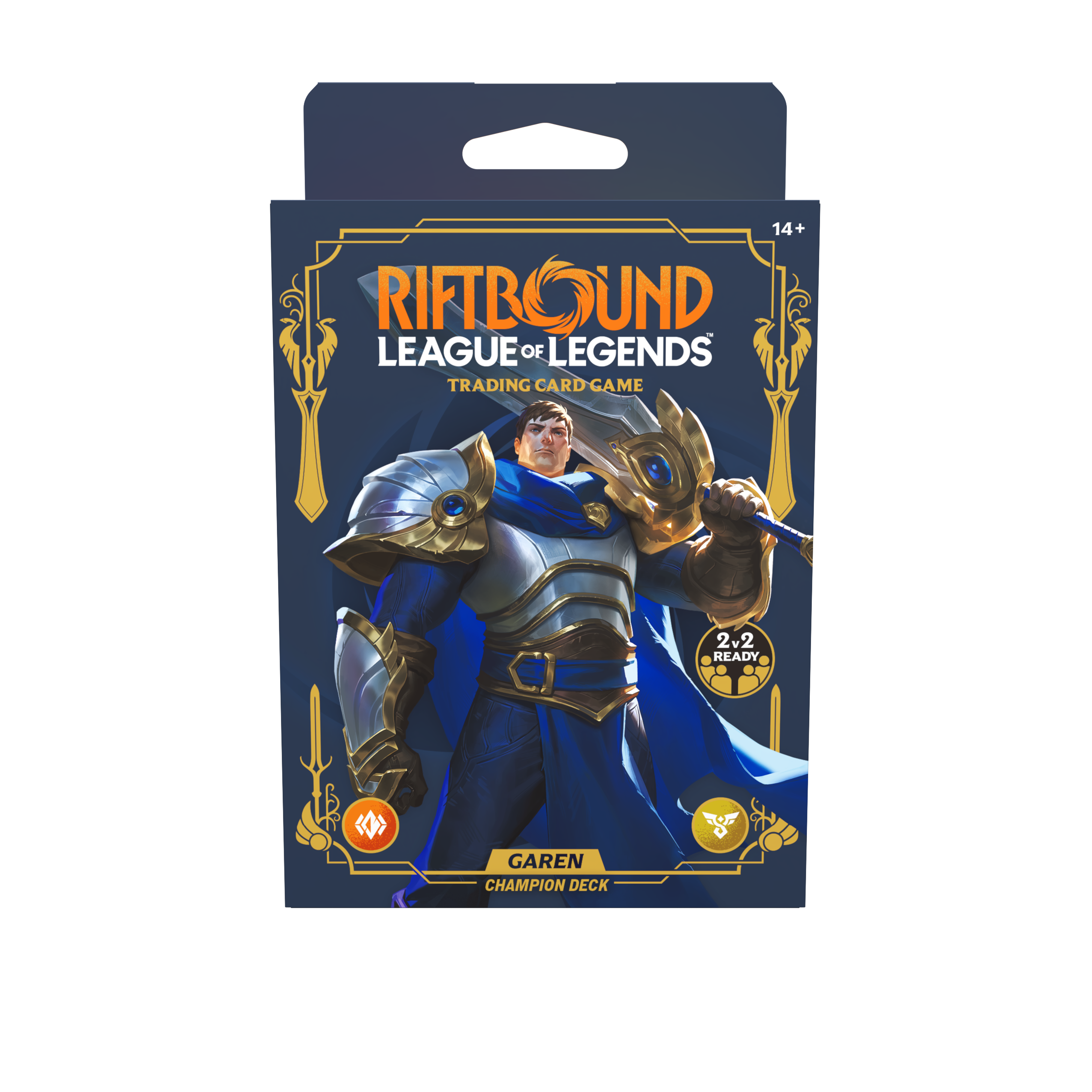 RIFTBOUND LEAGUE OF LEGENDS TCG LEGACY CHAMPION DECK 4CT DISPLAY