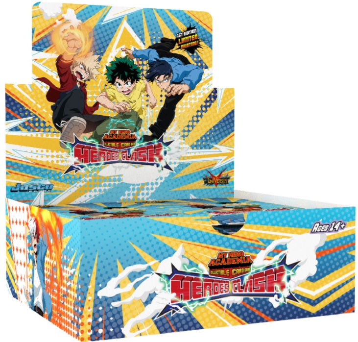 UniVersus CCG: Set 3- My Hero Academia Heroes Clash Booster Display 1st Ed. | 850034738055