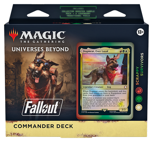 MTG: Fallout Commander Deck Display | 195166228549