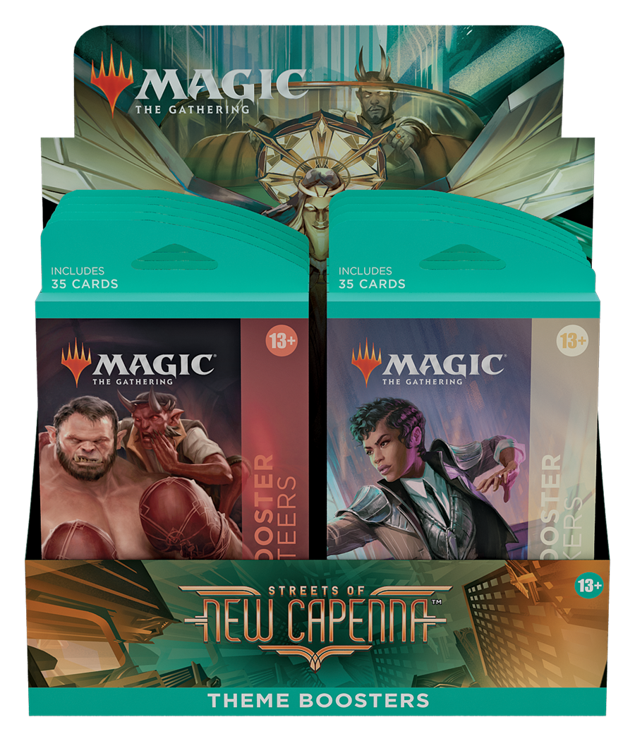 MTG STREETS OF NEW CAPENNA THEME BOOSTER | 00195166121833