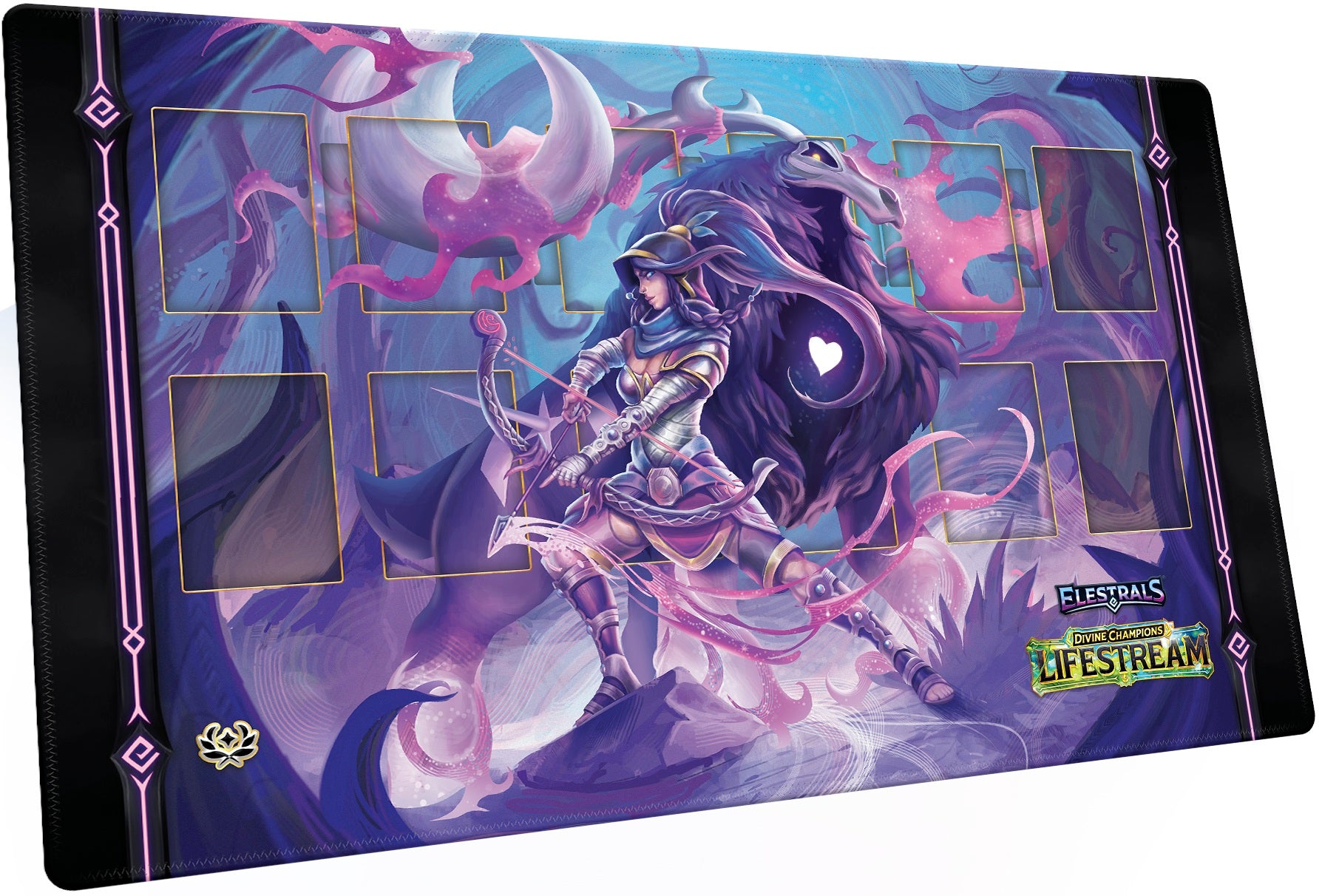 ELESTRALS LIFESTREAM PLAYMAT POSTHUMOOSE CHAMPION OF ARTEMIS