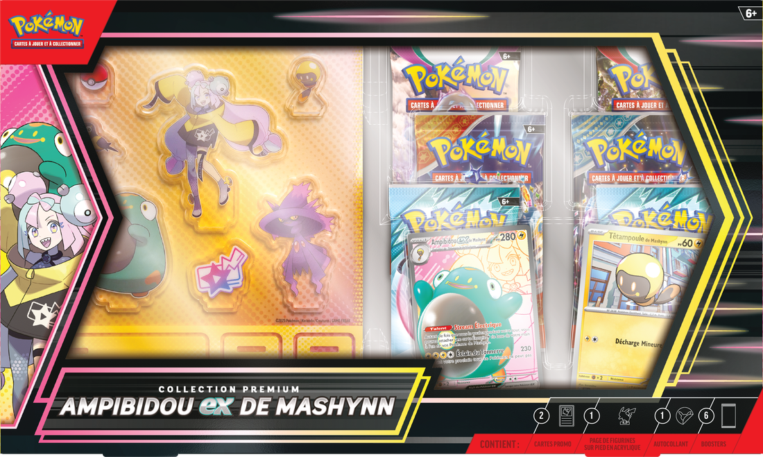 POKEMON FRENCH IONO’S BELLIBOLT EX PREMIUM COLLECTION (6) | 196214109322