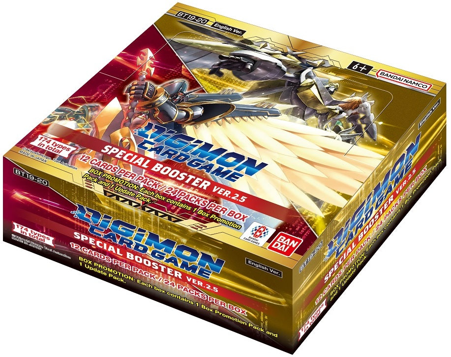 DIGIMON CG BT19-20 SPECIAL BOOSTER VER 2.5 | 810158830882