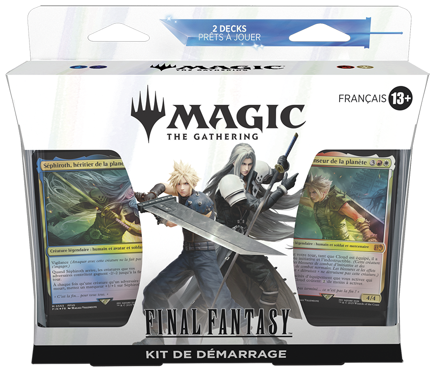 shop deals on mtg final fantasy starter kit FRENCH KIT(5010996268242) With two ready MTG Secret Lair: Summer Ticket:General Admission Serial:98043591