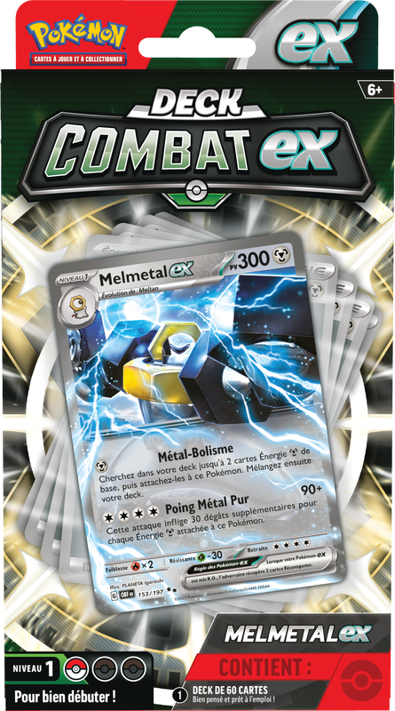 POKEMON FRENCH BATTLE DECKS MELMETAL/HOUNDOOM EX | 820650557392