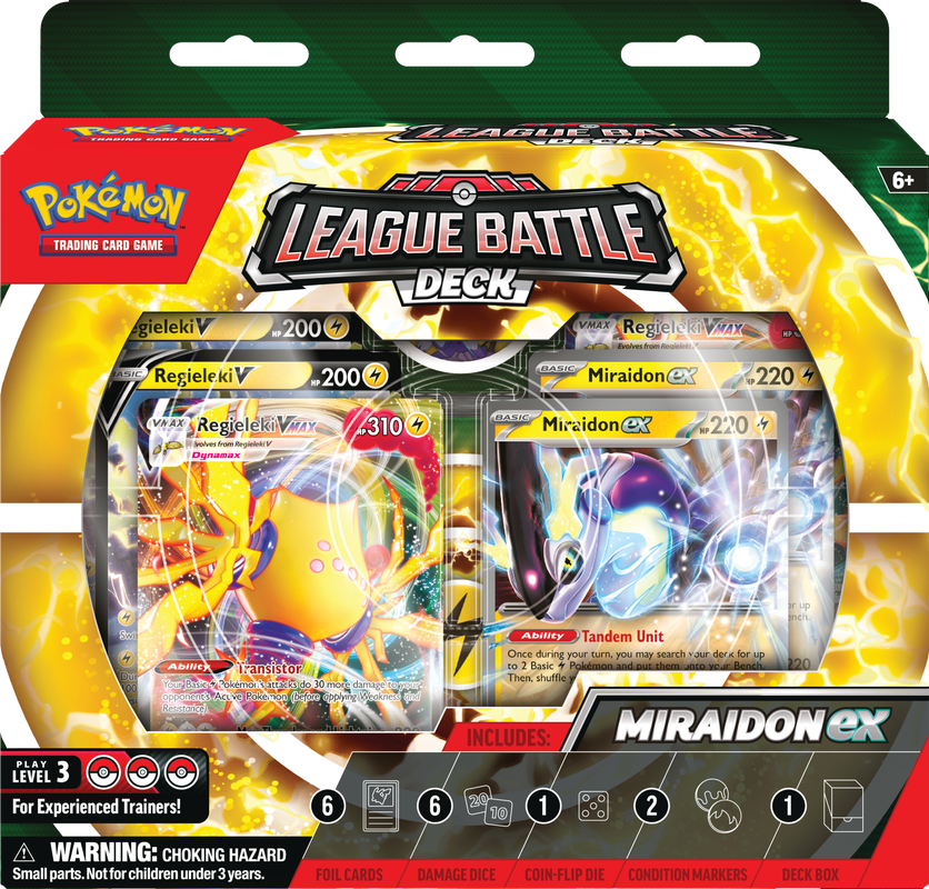 Pokemon TCG: League Battle Deck - Miraidon ex | 820650852732
