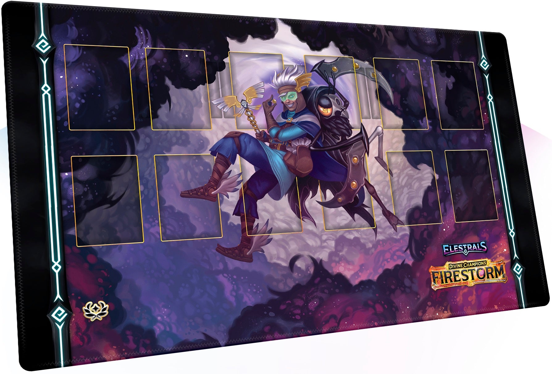 ELESTRALS PLAYMAT FIRESTORM CARRYOFF CHAMPION OF HERMES | 810148651411