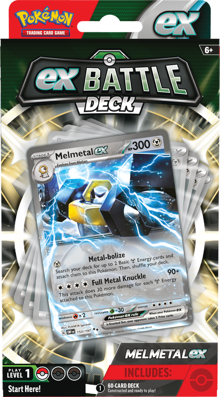 Pokemon TCG: Ex Battle Deck (2 Types)(820650855917)