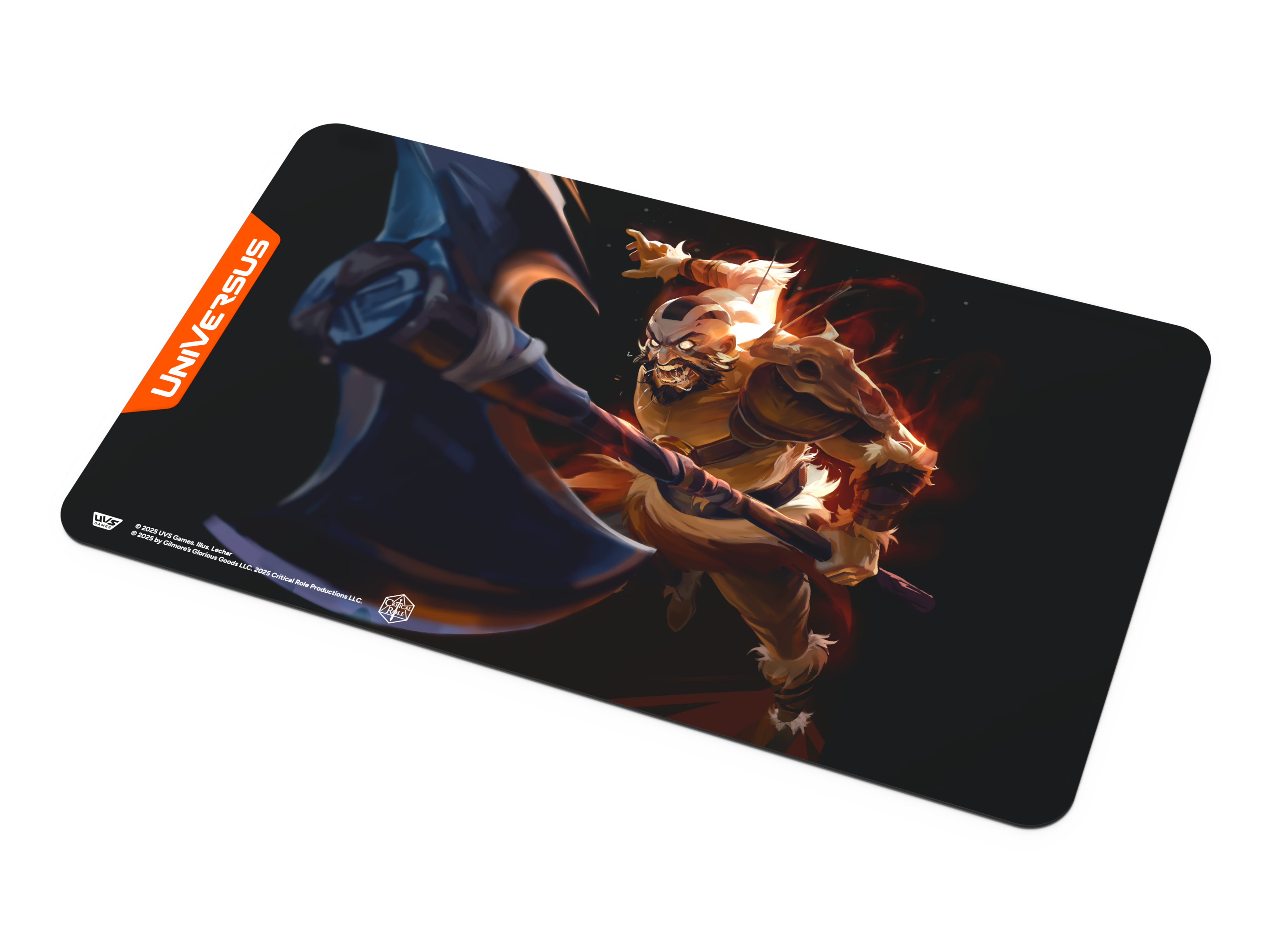 CRITICAL ROLE HEROES OF EXANDRIA PLAYMAT GROG STRONGJAW (6) | 810155272142