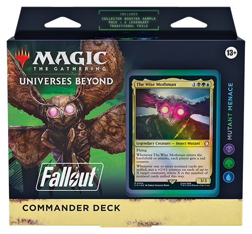 MTG: Fallout Commander Deck Display | 195166228549
