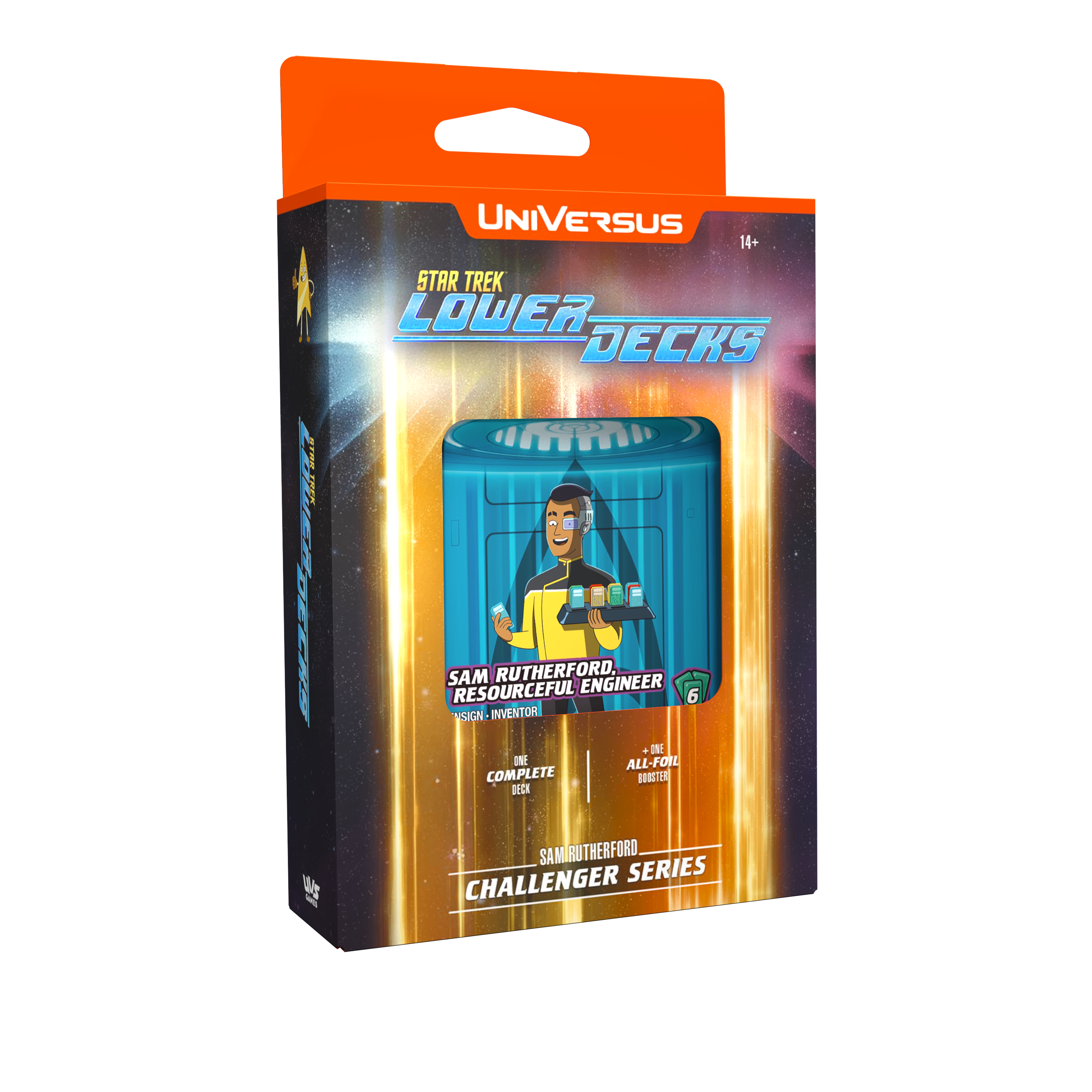 UniVersus CCG: Challenger Series Display- Star Trek Lower Decks Display | 810155271343