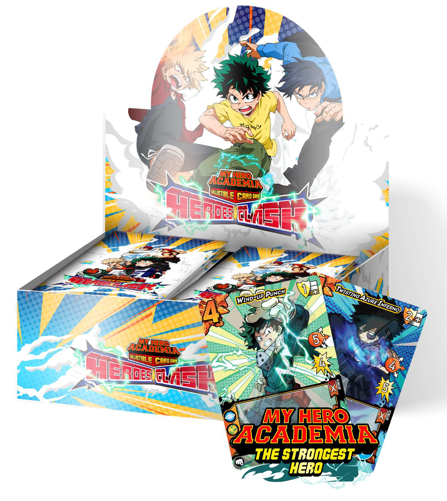 UniVersus CCG: Set 3- My Hero Academia Heroes Clash Booster Display 1st Ed. | 850034738055