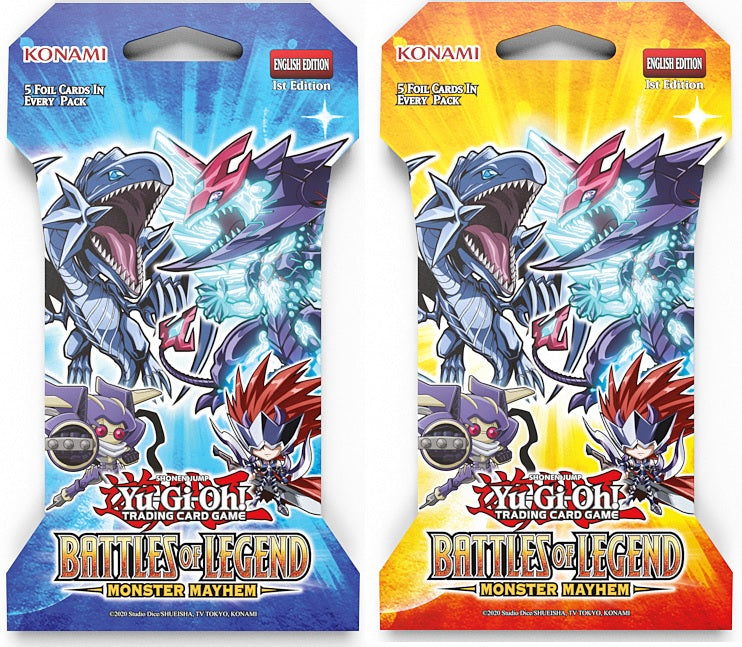 BLISTER YGO BATTLES OF LEGEND MONSTER MAYHEM | 083717867890