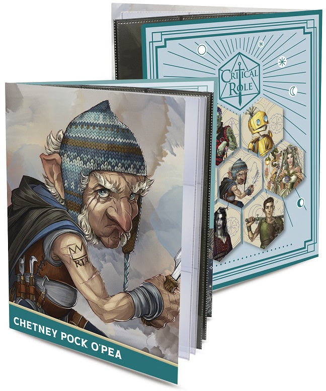 UP BINDER CRITICAL ROLE FOLIO CHETNEY POCK O'PEA | 074427161170