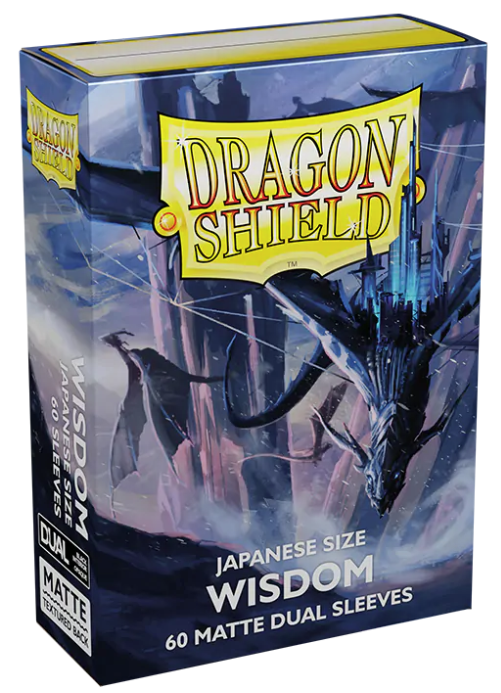 DRAGON SHIELD SLEEVES DUAL JAPANESE MATTE WISDOM | 5706569151577