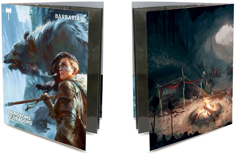 UP BINDER DND CLASS CHARACTER FOLIO - BARBARIAN | 074427185923
