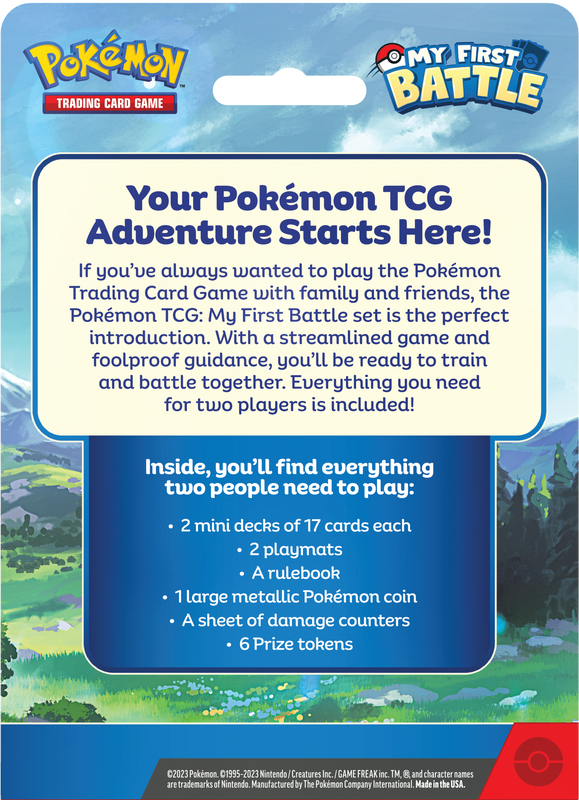 POKEMON MY FIRST BATTLE | 820650852534