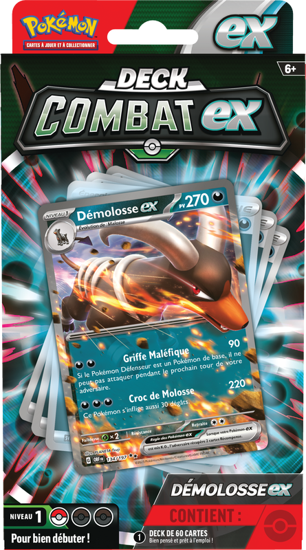 POKEMON FRENCH BATTLE DECKS MELMETAL/HOUNDOOM EX | 820650557392