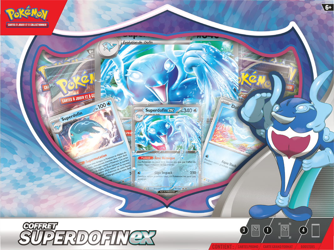 POKEMON FRENCH PALAFIN EX BOX | 820650558252