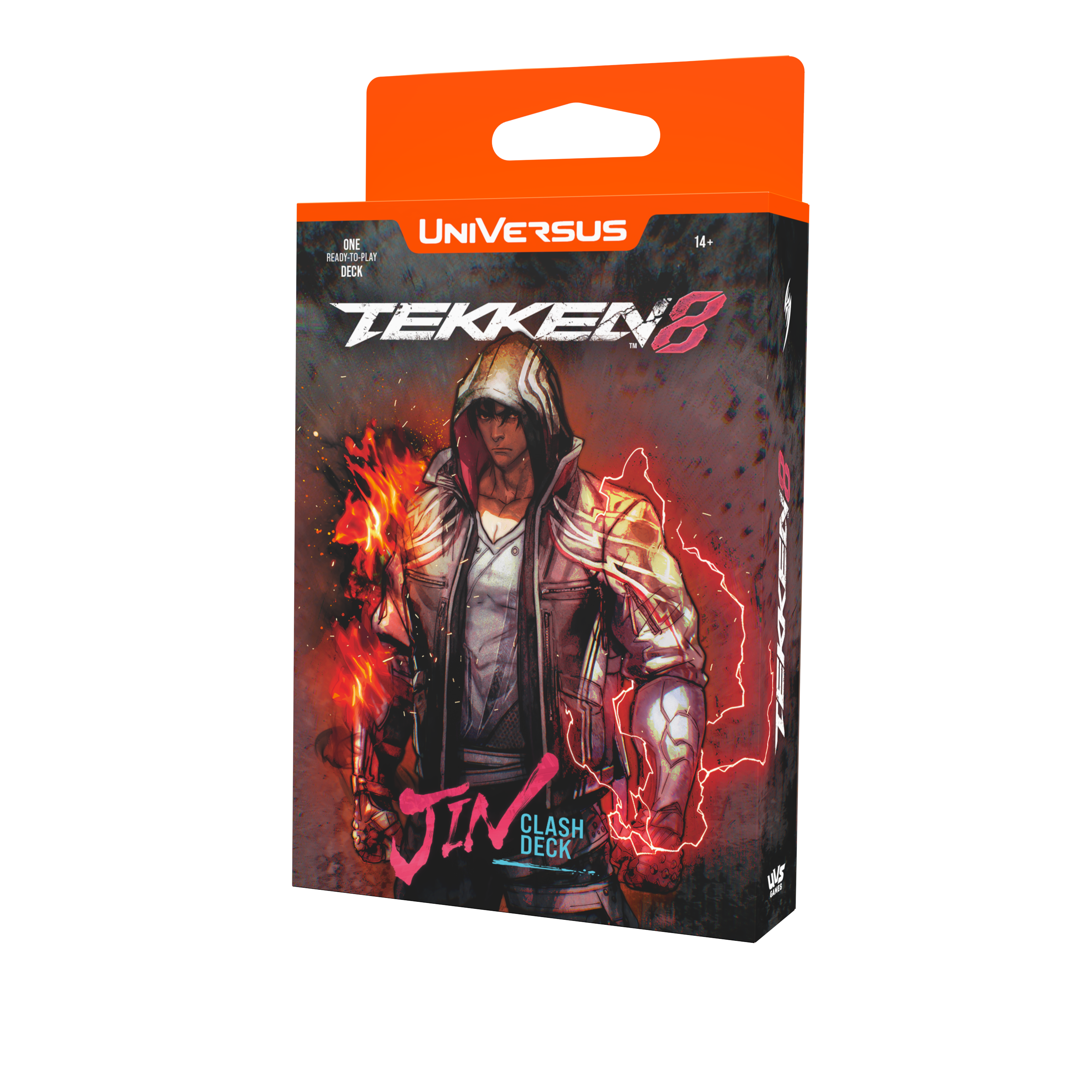 UniVersus CCG: Tekken 8- Clash Deck Display- Jin & Jun | 810155270872