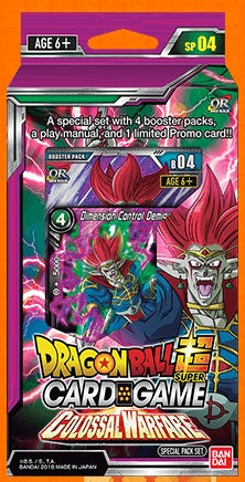 DBS 04 COLOSSAL WARFARE SPECIAL PACK | 852906007894